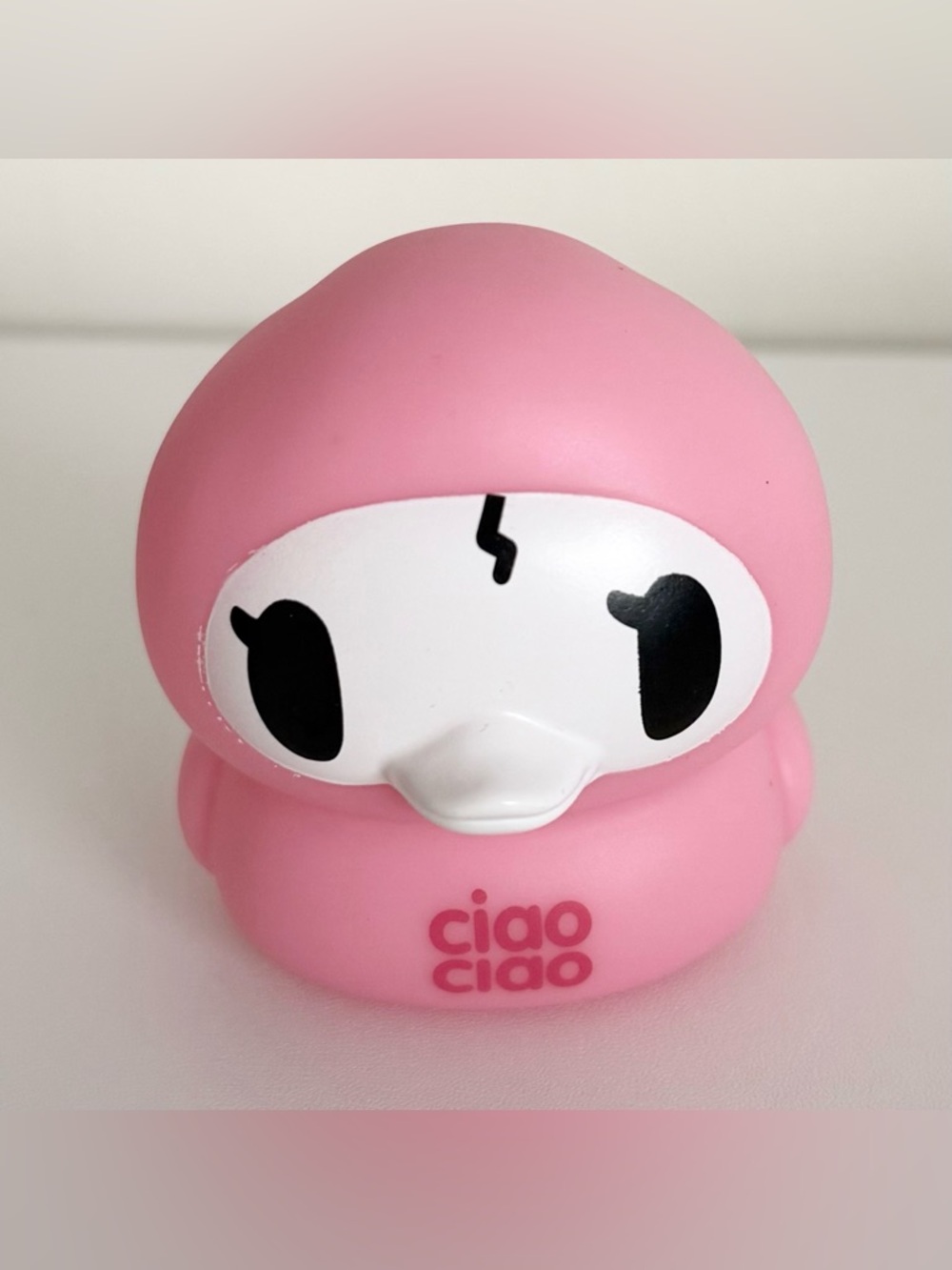 pink Tokidoki Ciao Ciao Duckz collectible vinyl figure